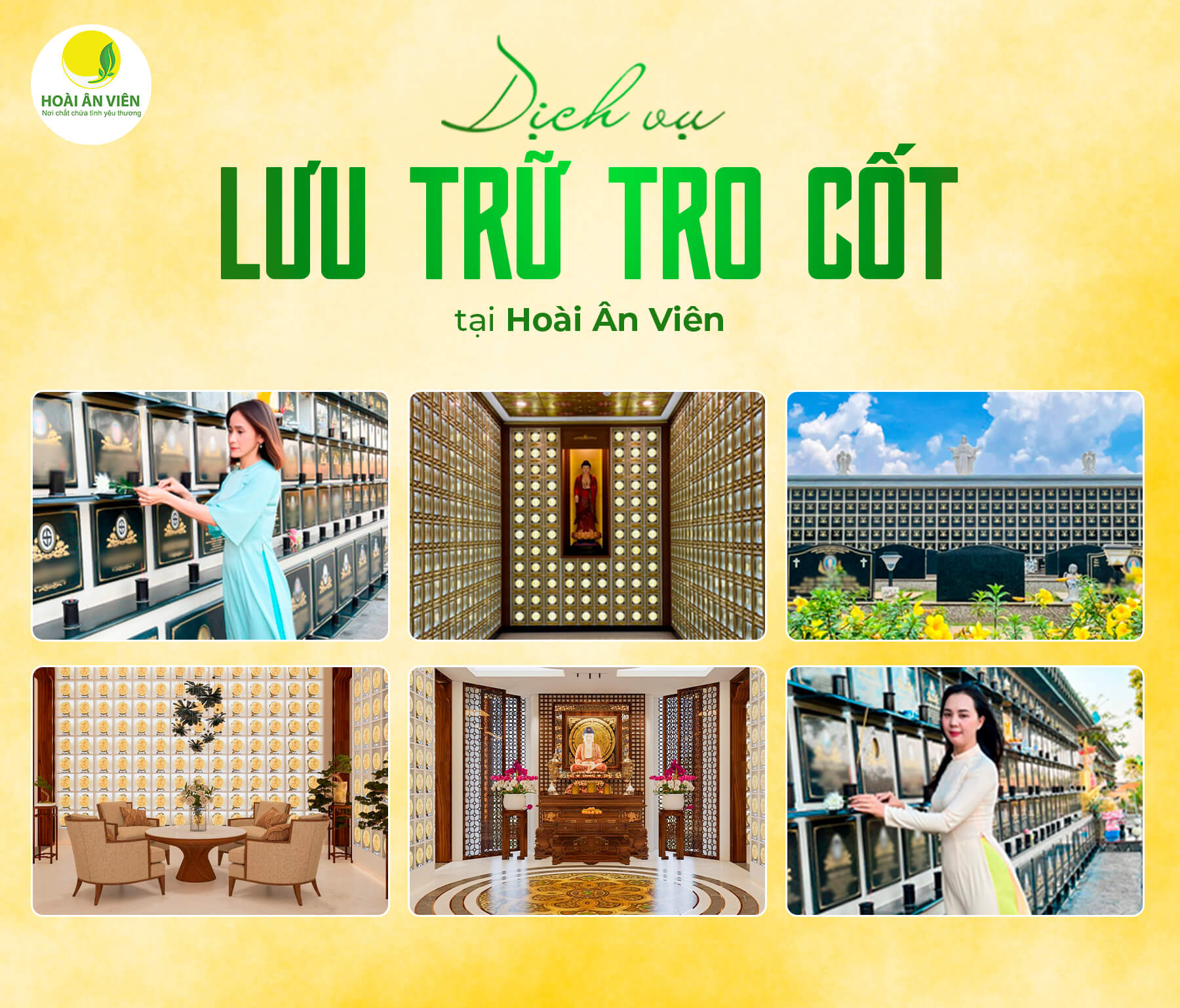 DỊCH VỤ LƯU TRỮ TRO CỐT TRỌN GÓI TẠI HOÀI ÂN VIÊN