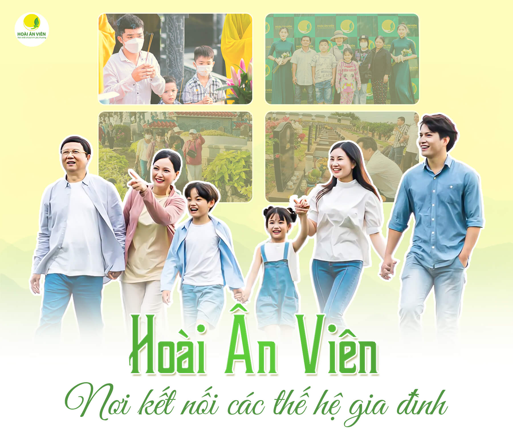 CÔNG VIÊN NGHĨA TRANG HOÀI ÂN VIÊN – NƠI KẾT NỐI CÁC THẾ HỆ GIA ĐÌNH