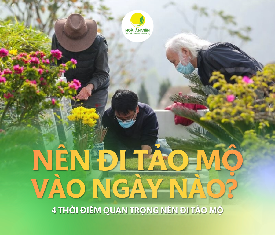 Nên đi tảo mộ vào ngày nào? 4 thời điểm quan trọng nên đi tảo mộ