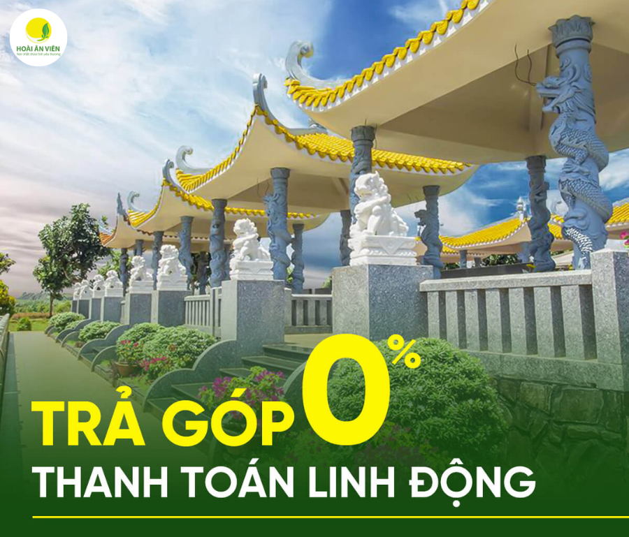 Hoài Ân Viên có chính sách thanh toán trả góp linh động