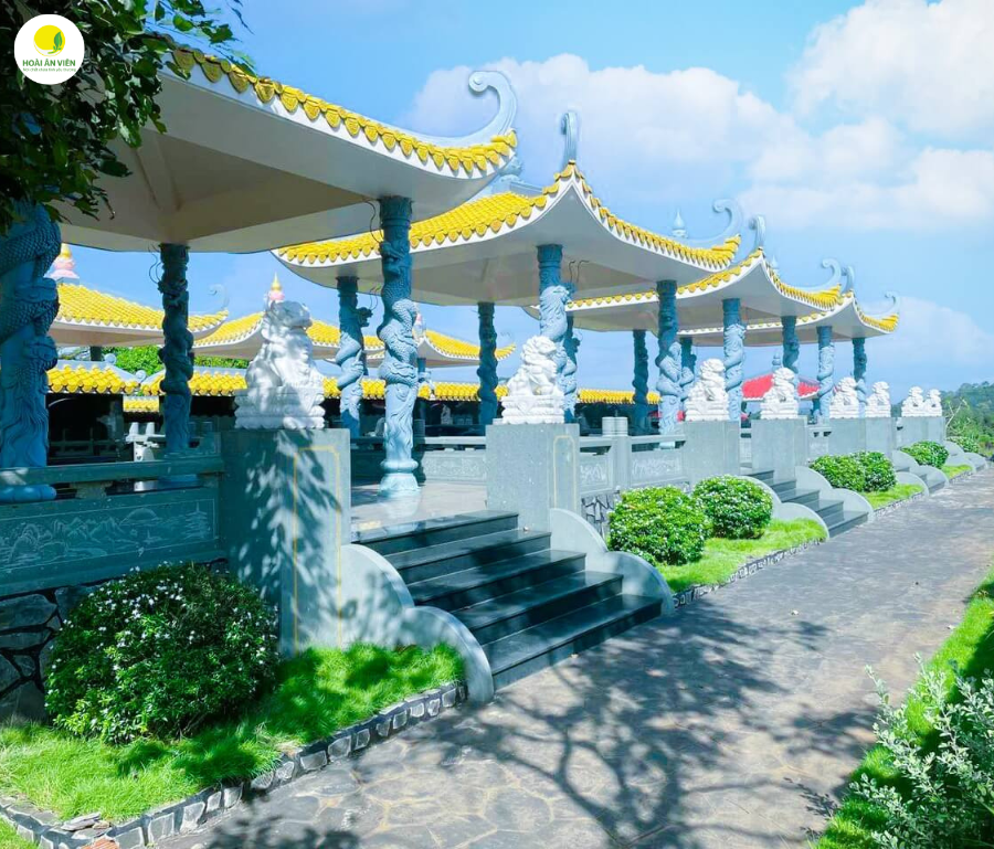 Khu vực mộ gia tộc trang nghiêm