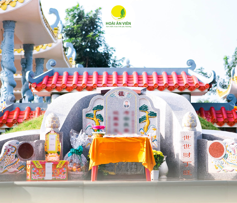 Phần Mộ người Hoa tại Công viên Nghĩa trang Hoài Ân Viên 