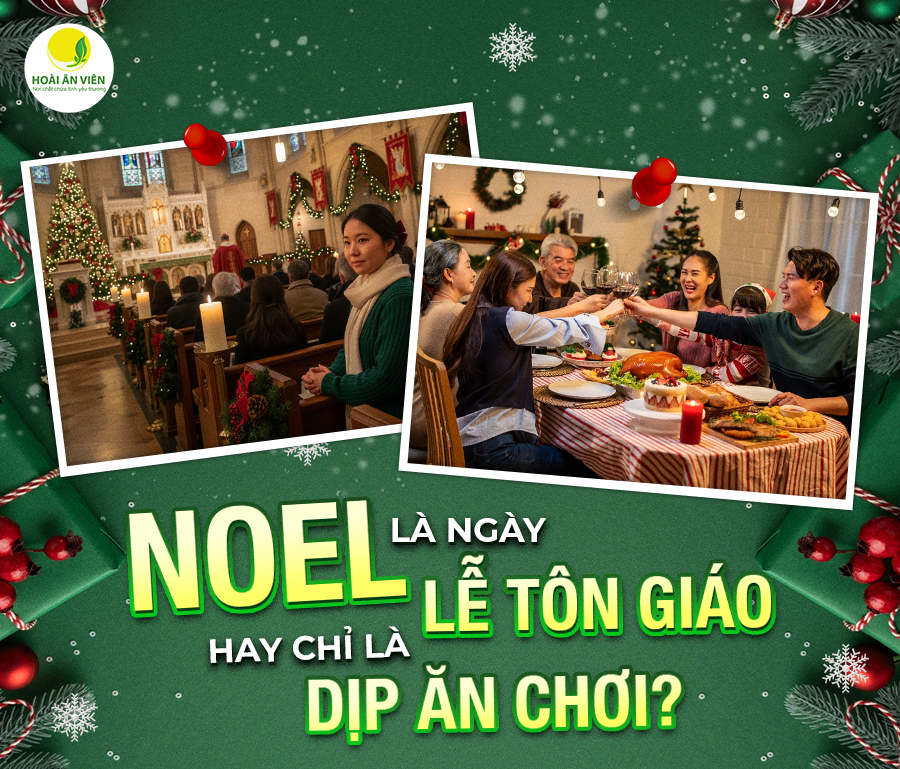 NOEL LÀ NGÀY LỄ TÔN GIÁO HAY CHỈ LÀ DỊP ĂN CHƠI