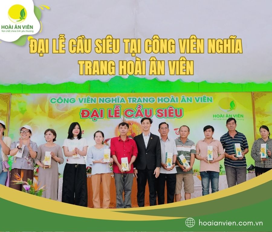 Đại Lễ Cầu Siêu Tại Công Viên Nghĩa Trang Hoài Ân Viên