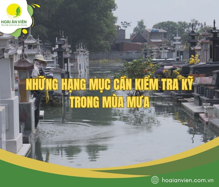 Những hạng mục cần kiểm tra kỹ trong mùa mưa