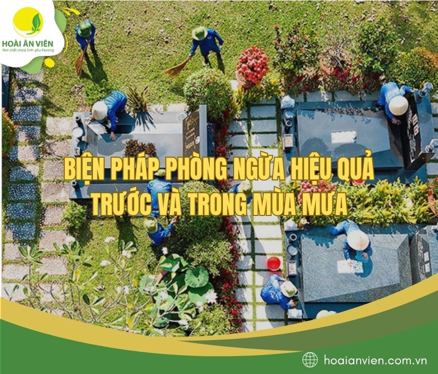 Biện pháp phòng ngừa hiệu quả trước và trong mùa mưa