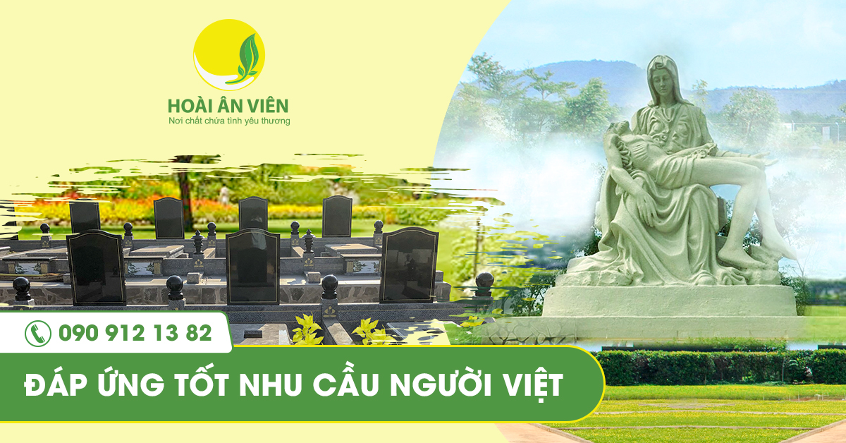 Hoài Ân Viên là công viên nghĩa trang hiện đại kết hợp du lịch tâm linh và nhiều tiện ích khác