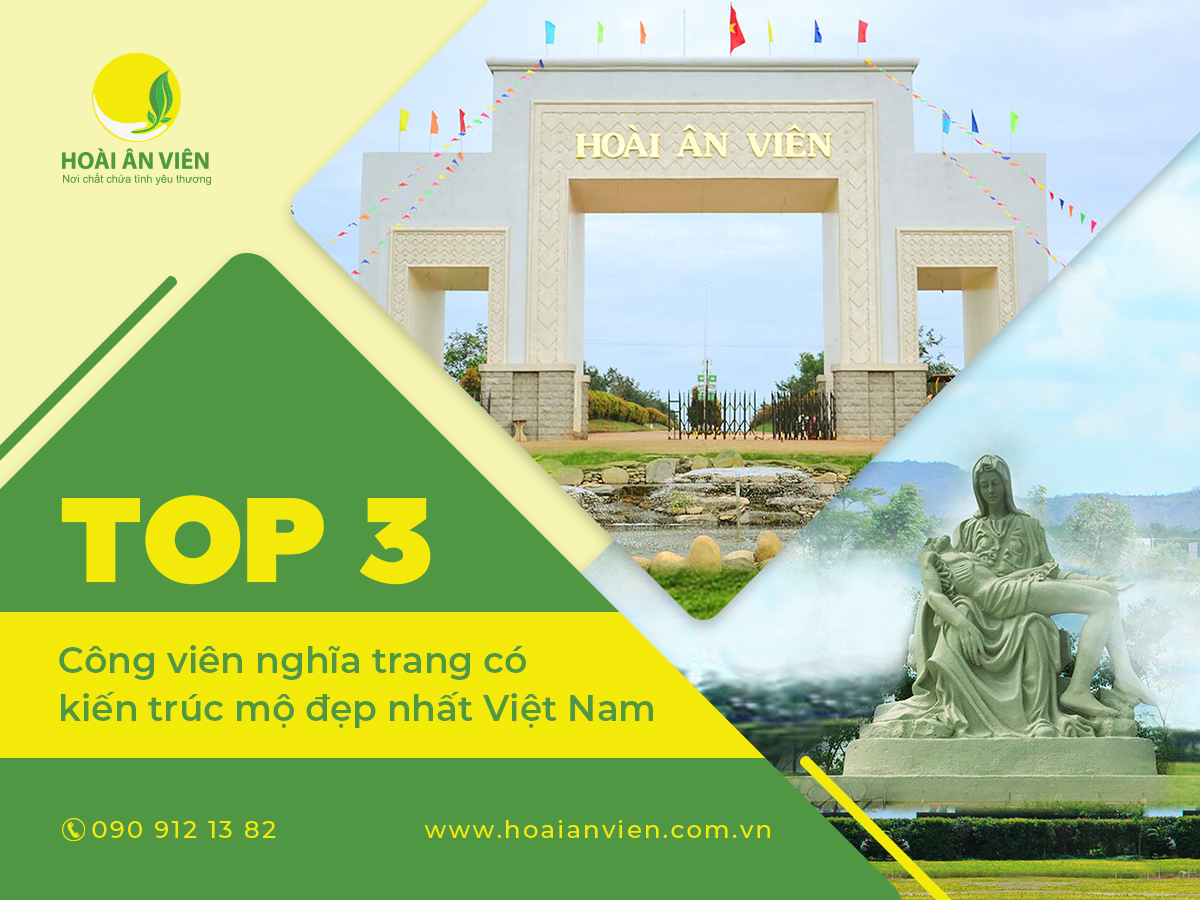 Hoài Ân Viên Công viên nghĩa trang sinh thái có kiến trúc mộ đẹp nhất Việt Nam