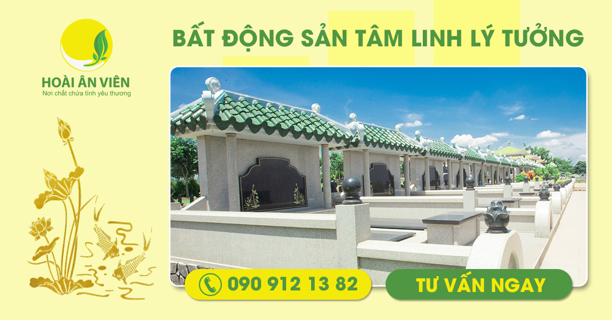 Hoài Ân Viên công viên nghĩa trang thuộc top 3 có kiến trúc mộ đẹp nhất Việt Nam