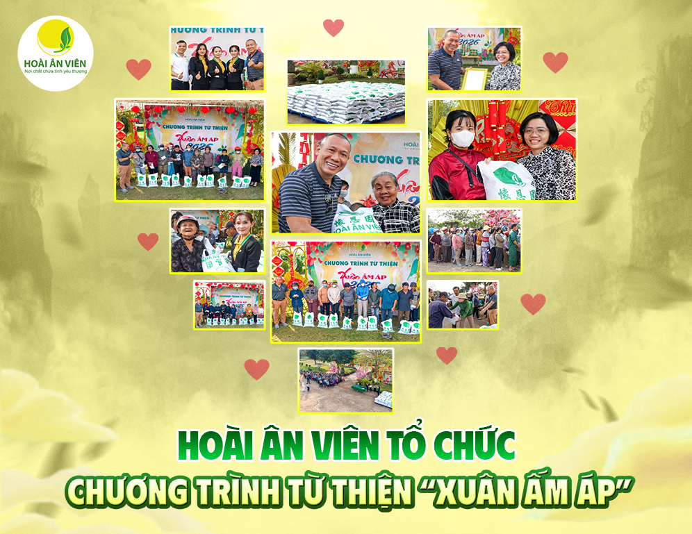HOÀI ÂN VIÊN TỔ CHỨC CHƯƠNG TRÌNH TỪ THIỆN “XUÂN ẤM ÁP 2026”