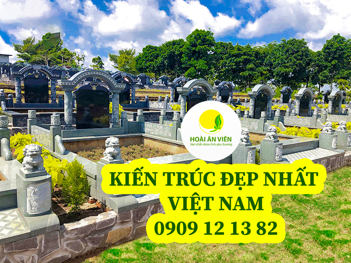 Top 3 mẫu mộ được đánh giá có kiến trúc đẹp nhất Việt Nam
